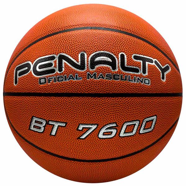 Imagem de Bola Oficial Penalty Basquete BT7600 Masculina Laranja