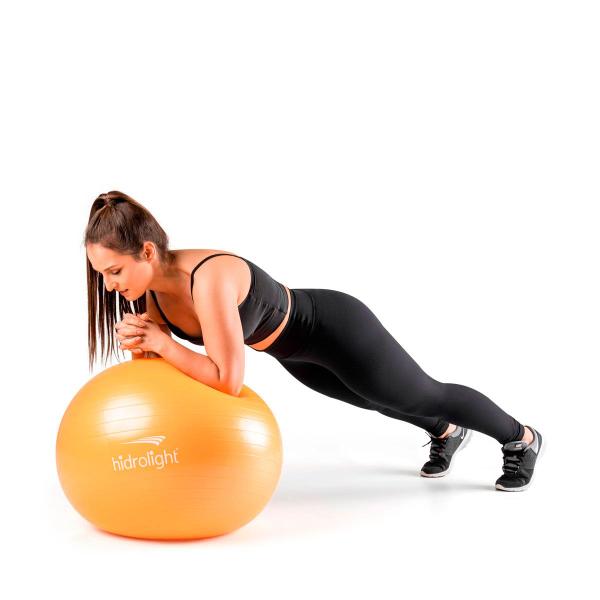 Imagem de Bola Overball Funcional Pilates Fitness Exercícios 55cm Hidrolight