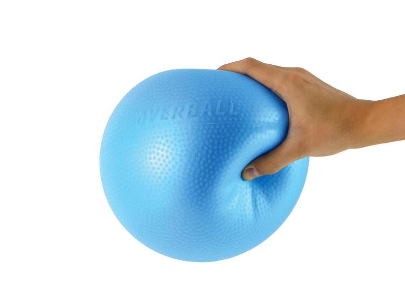 Imagem de Bola Overball Softgym Gymnic Italiana 23cm Azul Produto Original 