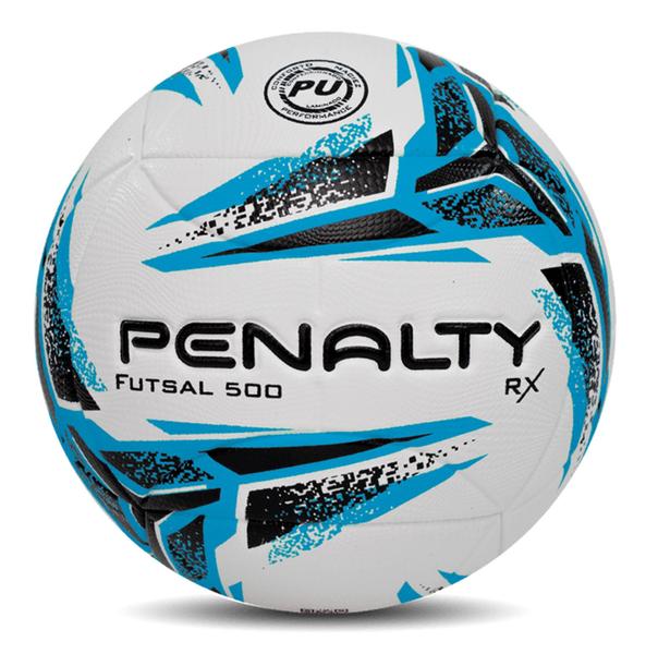 Imagem de Bola Penalty Futsal RX 500 XXIII Azul +14 Anos