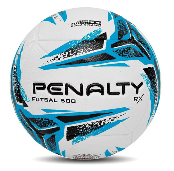 Imagem de Bola Penalty Futsal RX 500 XXIII Azul +14 Anos