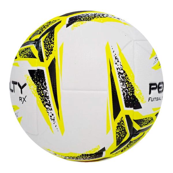 Imagem de Bola Penalty Futsal RX500 XXIII Branco Amarelo Preto