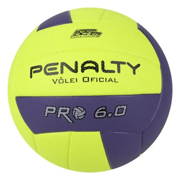 Imagem de Bola penalty vôlei 6.0 pro verde/roxa