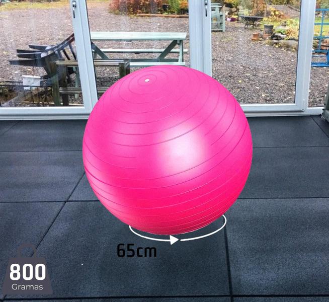 Bola Pilates Suíça 65cm Antiderrapante Abdominais Com Bomba - Western Imagem de Bola Pilates Suíça 65cm Antiderrapante Abdominais Com Bomba