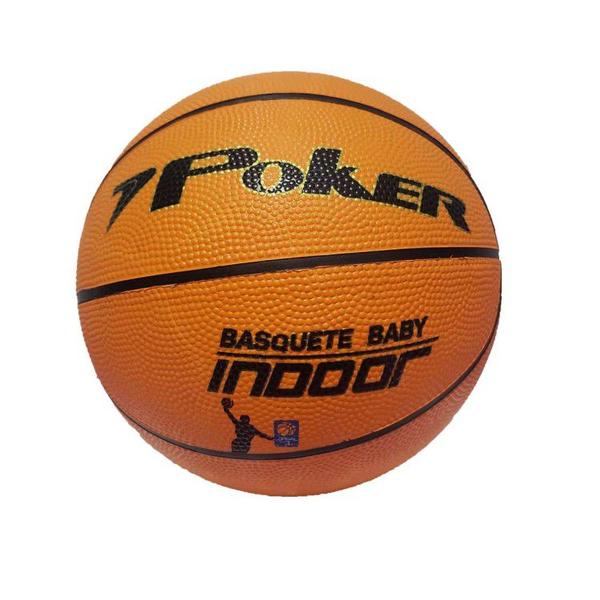 Imagem de Bola Poker Basquete Indoor Baby - Laranja