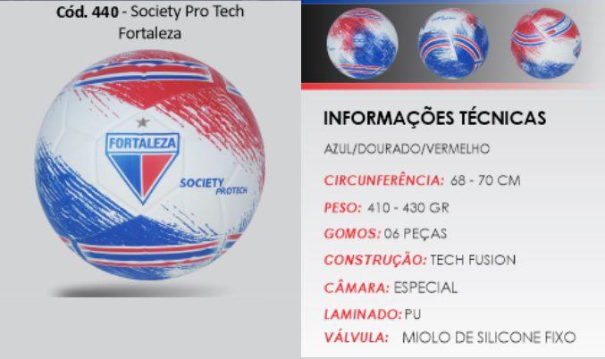 Imagem de Bola Society Dualt Fortaleza Pro Tech