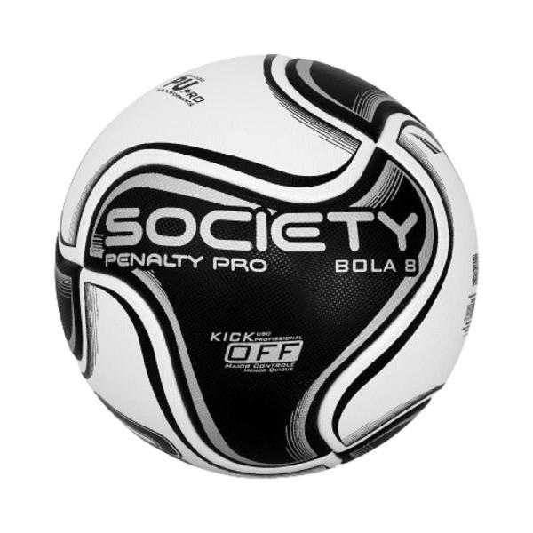 Imagem de Bola Society Penalty 8 Pro Xxiv Preto/Branco