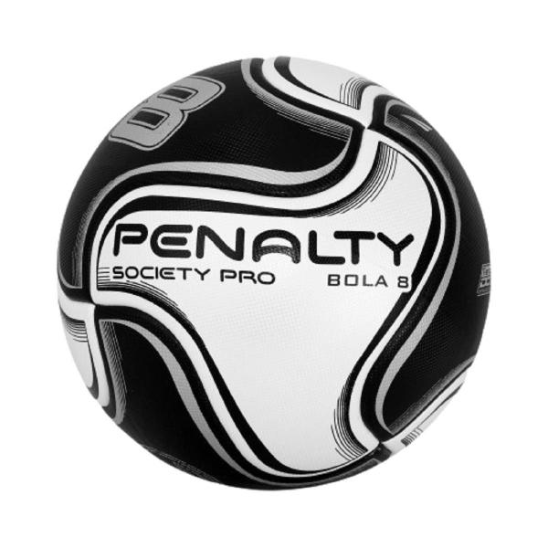 Imagem de Bola Society Penalty 8 Pro Xxiv Preto/Branco