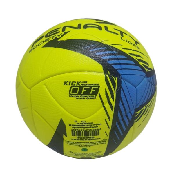 Imagem de Bola Society Penalty Líder - Amarelo e ul - 420-450g