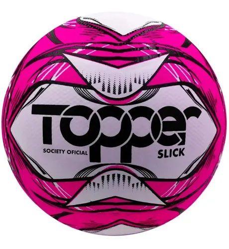 Imagem de Bola Society Topper Slick Ii Rs + Meião Esportivo Bc - Tam 38-42