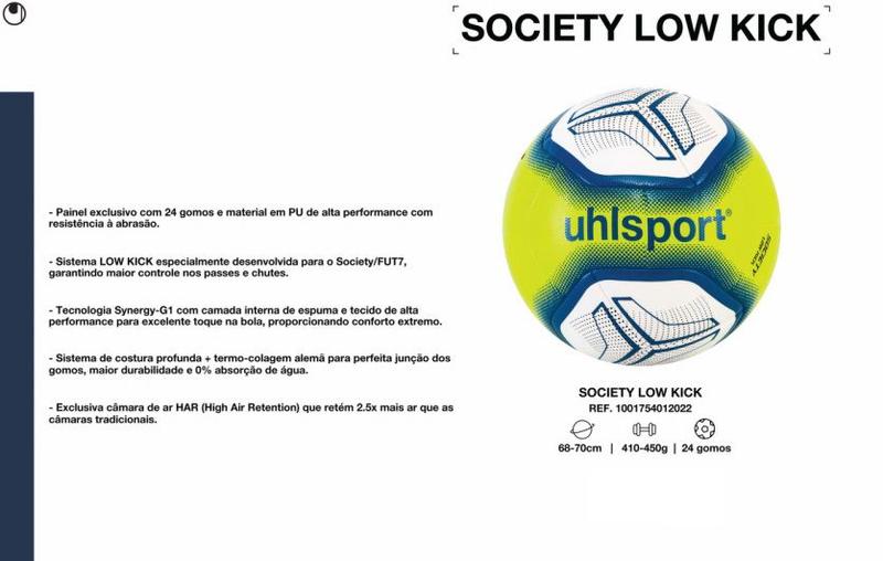 Imagem de Bola Society Uhlsport Low Kick