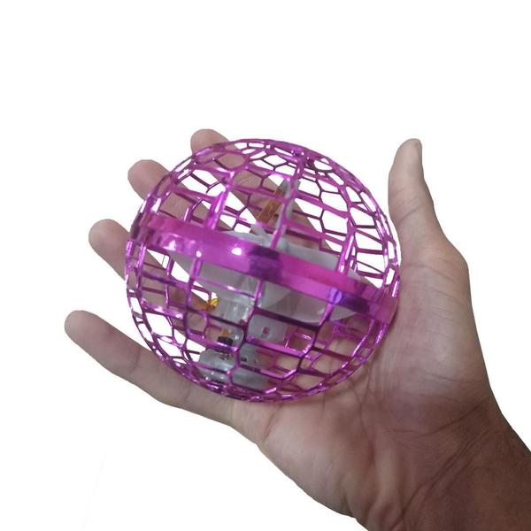 Imagem de Bola Spinner Voadora Led Divertido Colorido Boomerang Drone