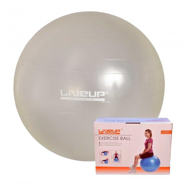 Imagem de Bola Suiça 65cm Gym Ball Para Pilates Anti Estouro Liveup Transparente