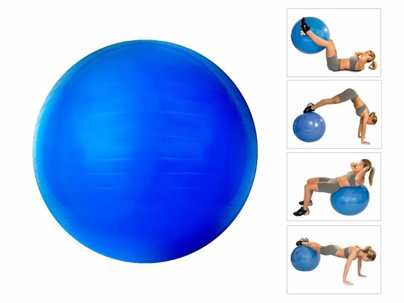 Imagem de Bola suiça 65cm Yoga Pilates Academia Fisioterapia Medpoint Cores