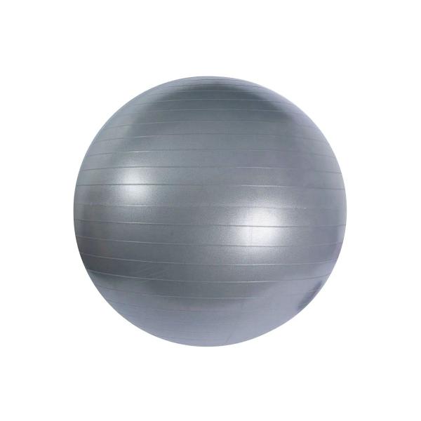 Bola Suiça de Pilates Yoga Fisioterapia Academia 65cm Cinza - 123Util Imagem de Bola Suiça de Pilates Yoga Fisioterapia Academia 65cm Cinza