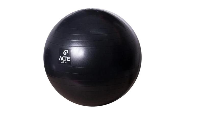 Imagem de Bola Suiça Para Pilates 45cm Gym Ball Com Bomba De Ar 250kg