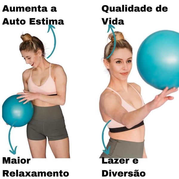 Imagem de Bola Suiça Pilates Yoga Ginástica Simples 65cm Liveup