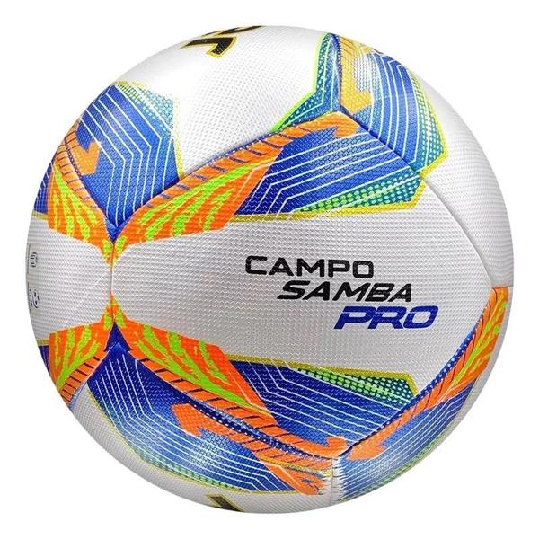 Imagem de Bola Topper Samba Pro - unissex - branco e laranja