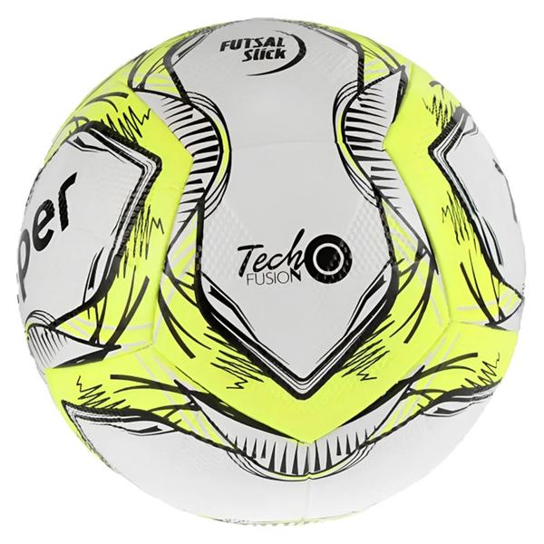 Imagem de Bola Topper Slick Futsal - Branco e Amarelo