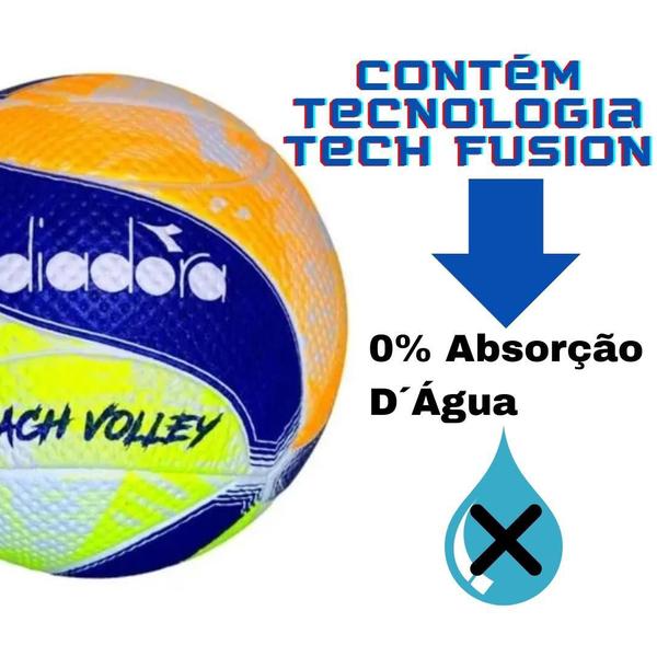 Bola Volei De Praia Oficial Diadora Beach Volley Imagem de Bola Volei De Praia Oficial Diadora Beach Volley