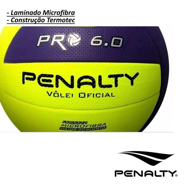 Imagem de Bola Volei De Quadra 6.0 Pro X Penalty Volley Termotec