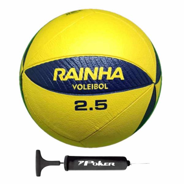 Imagem de Bola Vôlei de Quadra / Praia Rainha VL 2.5 Oficial + Bomba de Ar