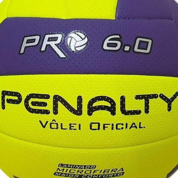 Imagem de Bola Vôlei De Quadra Voleibol 6.0 Pro X Oficial Penalty