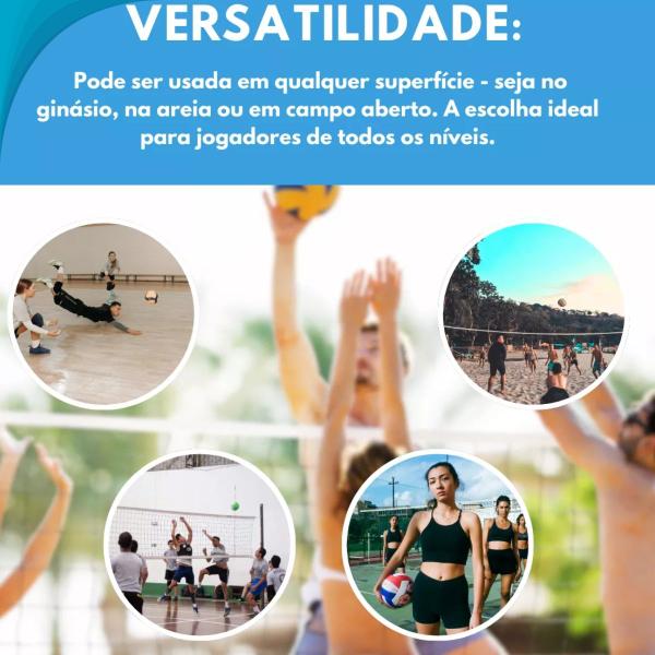 Imagem de Bola Vôlei Infantil Perfeita Para Brincadeiras Na Areia Pronta Entrega