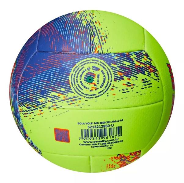 Imagem de Bola Vôlei MG 3600 XXI Ultra Fusion 6D Penalty Original