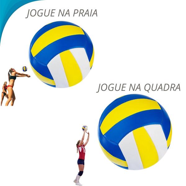 Imagem de Bola Vôlei Oficial Para Esporte De Praia E Quadra Entrega Rápida