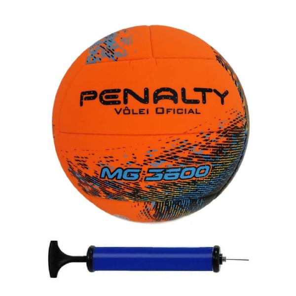 Imagem de Bola Vôlei Penalty - Mg 3600 + Bomba de Ar