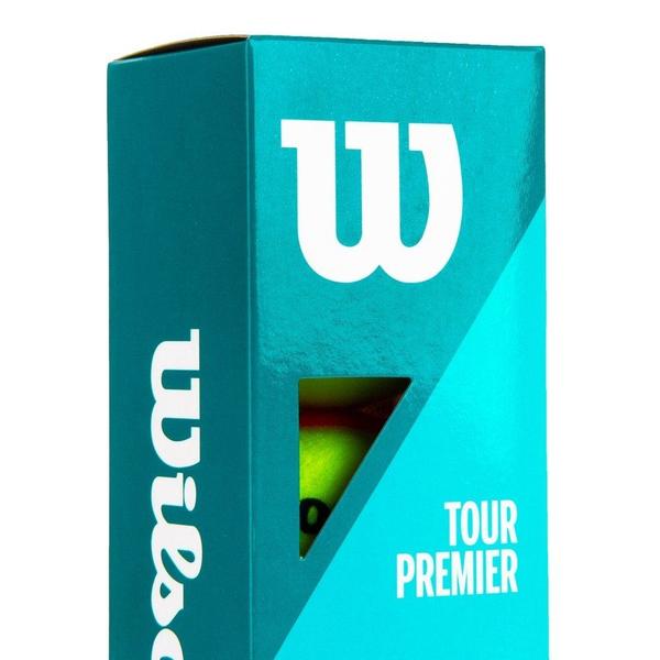 Imagem de Bola Wilson Tour Premier - unissex - amarelo+laranja