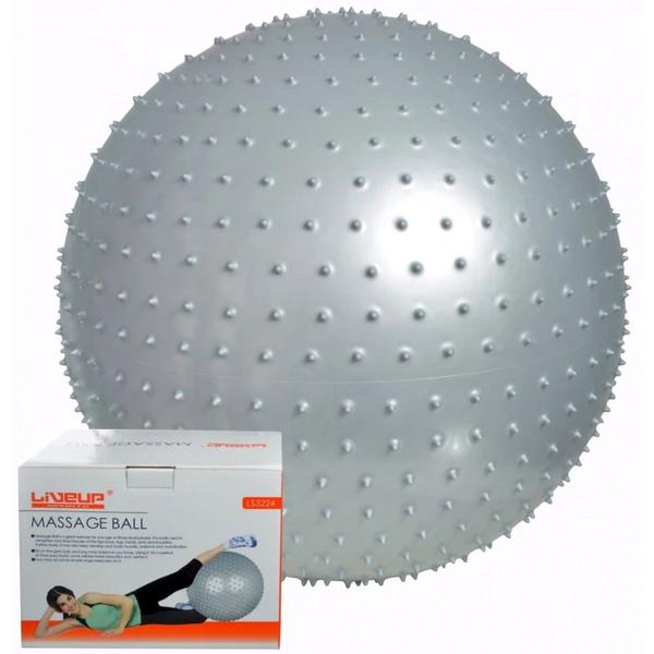 Imagem de Bola Yogine 65 Cm Massagem Ball Fitball Liveup Pilates  Liveup Sports 