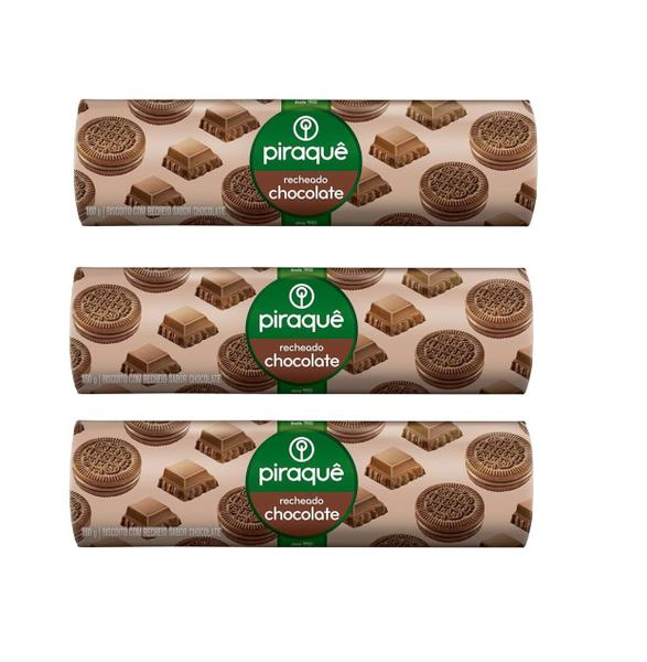 Imagem de Bolacha Biscoito recheado Piraquê 4 sabores- 100un total