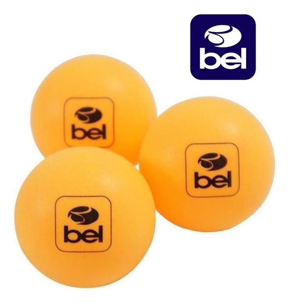 Imagem de Bolas Bolinhas De Ping Pong Pote Com 60 Unidades 40mm Bel