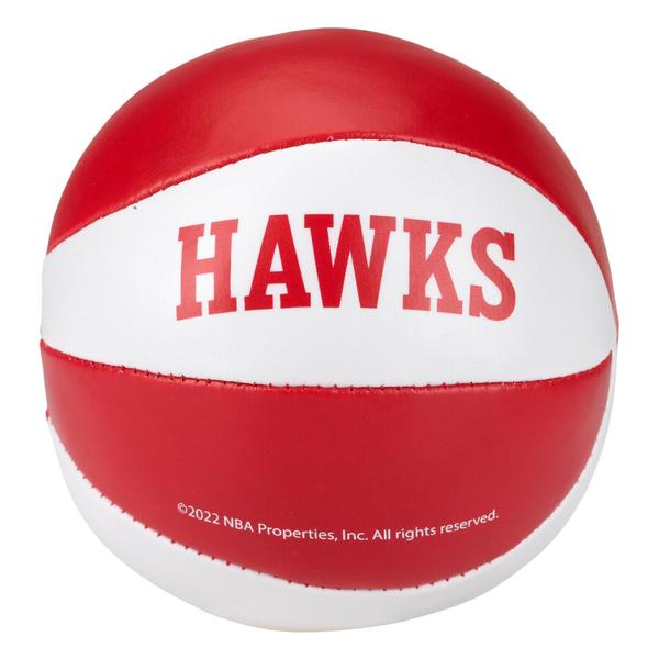 Imagem de Bolas de basquete de brinquedo Franklin Sports NBA Atlanta Hawks 4", pacote com 2