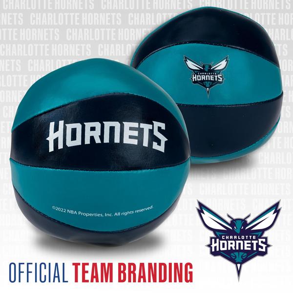 Imagem de Bolas de basquete de brinquedo Franklin Sports NBA Charlotte Hornets 4" 2 