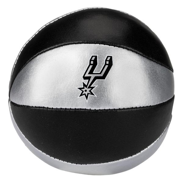 Imagem de Bolas de basquete de brinquedo Franklin Sports NBA San Antonio Spurs, pacote com 2