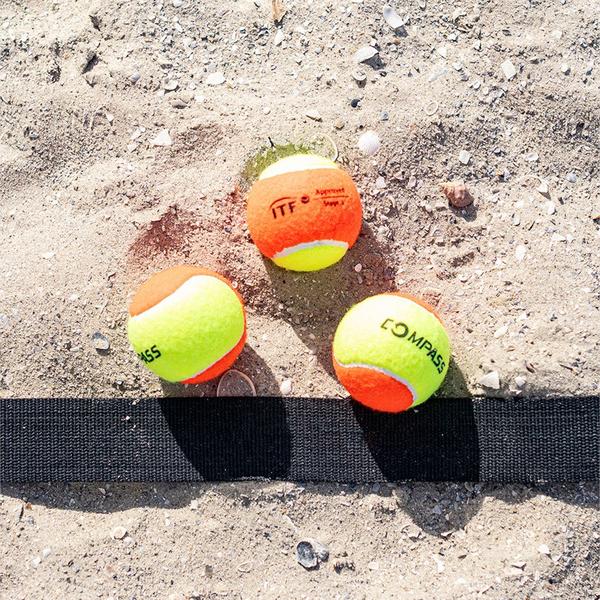 Imagem de Bolas de Beach Tennis Compass Tennis (Pack c/ 3 Bolas)