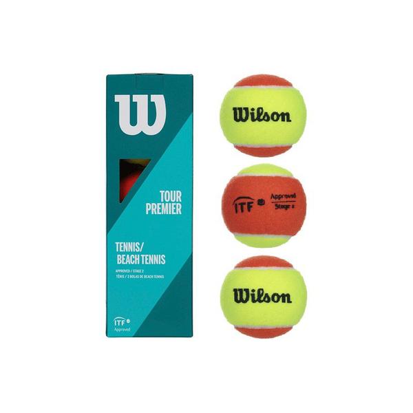 Imagem de Bolas De Beach Tennis Wilson Tour Premier - 3 Un