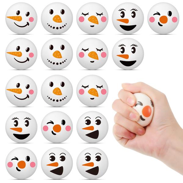 Imagem de Bolas de estresse de Natal Cindeer Snowmen Stress Ball (42 unidades)