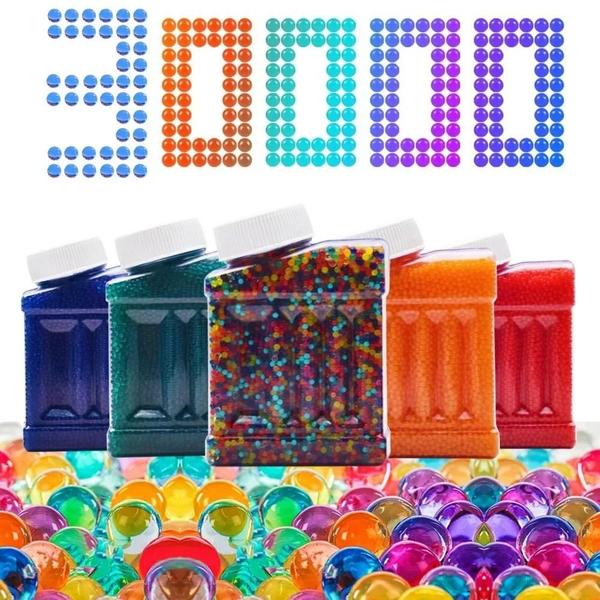 Bolas de Gel 7-8mm (30.000 Peças) - Recarga para Arma de Splat, Vaso e Decoração Imagem de Bolas de Gel 7-8mm (30.000 Peças) - Recarga para Arma de Splat, Vaso e Decoração