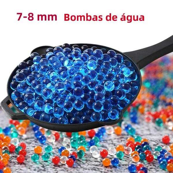 Imagem de Bolas de Gel de Água 7-8mm (10.000 Unidades) - Ideal para Presentes