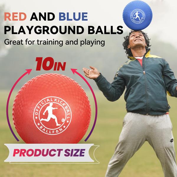 Imagem de Bolas de recreio Kickball BallFun 25 cm Rubber Dodgeball