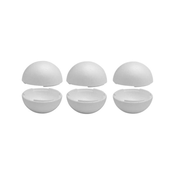 Bolas Isopor Arte Artesanato Decoração OCA 150mm Quantidade A Escolha - CasaTelaRedes Imagem de Bolas Isopor Arte Artesanato Decoração OCA 150mm Quantidade A Escolha