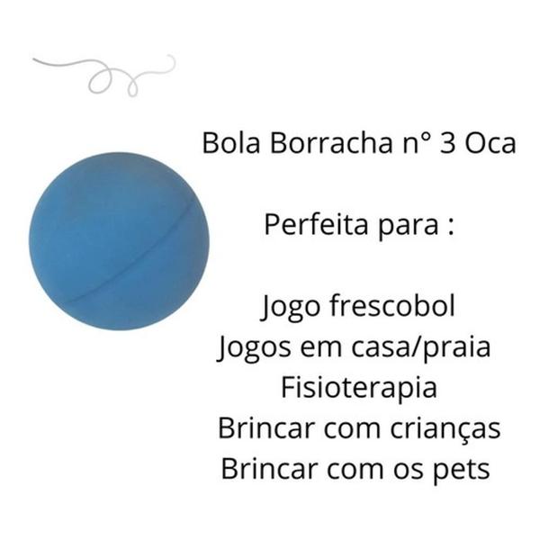 Imagem de Bolas N3 de Frescobol ou Tacobol Sinta a Emoção do Jogo c/Precisão e Diversão Kit c/3 Unidades