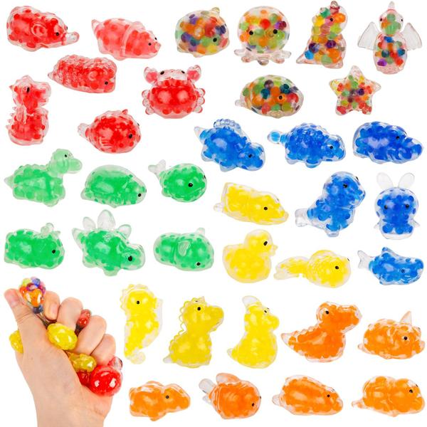 Imagem de Bolas para alívio do estresse Animal Fidget Squeeze Balls POPLAY 36 unidades