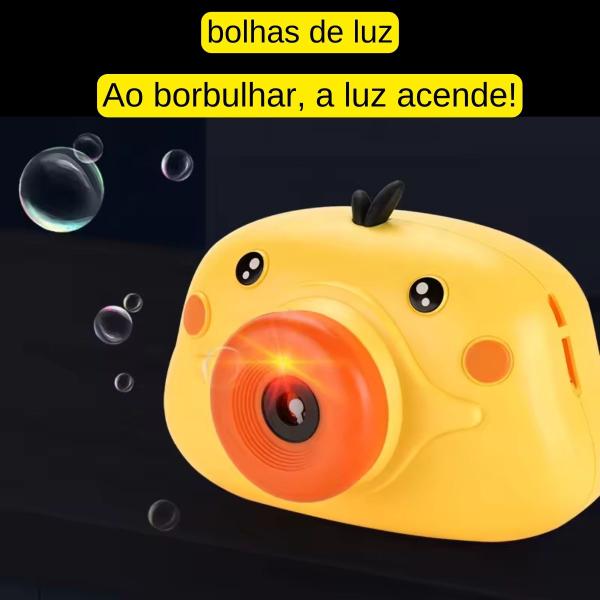 Imagem de Bolas Sabão Máquina Retrato Lança Bolhas Brinquedo Para Criança varios bichinhos escolha o seu 