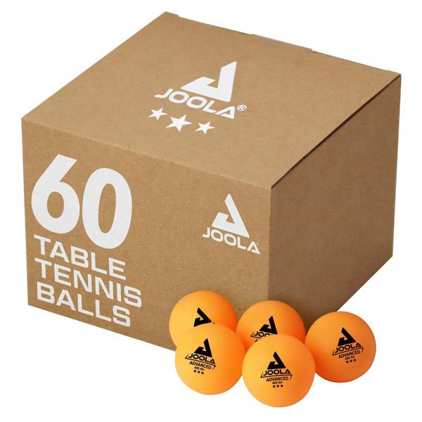 Imagem de Bolas Tênis Mesa JOOLA 3 Estrelas p/ Treino - Pack 12, 60 ou 120 - 40+mm p/ Jogos Competição ou Recreação - Divertidas p/ Gatos -