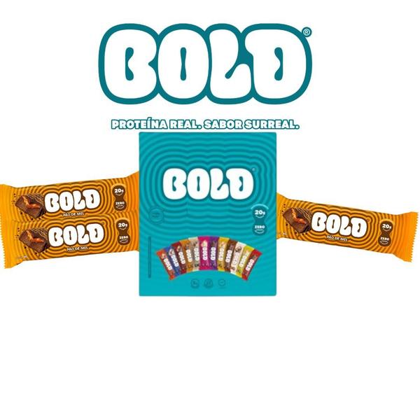Bold Bar Barra De 20g De Proteína 3 Unidades Barrinha Bold Snacks Imagem de Bold Bar Barra De 20g De Proteína 3 Unidades Barrinha Bold Snacks